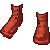 Gentleman Socks Red M